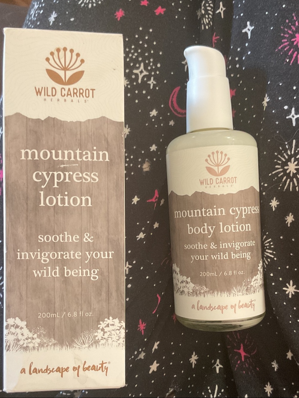 Wild Carrot Mountain Cypress Body Lotion — 6.8 ounces